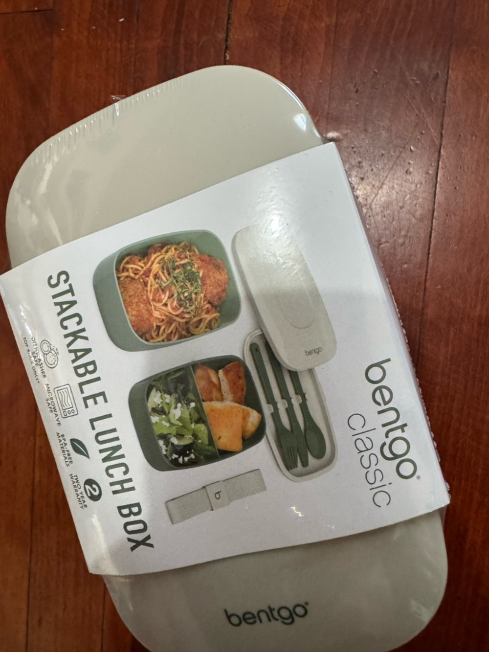 Bentgo Classic Stackable Lunch Box - Green - Picture 8 of 9